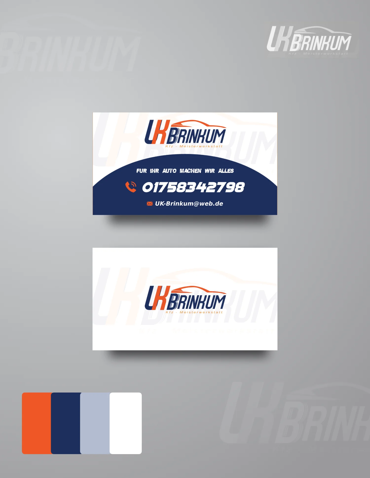 تصميم كرت أعمال UK